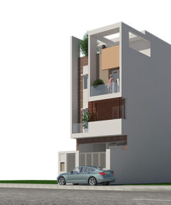 Alternative view of Mẫu thiết kế nhà phố khu dân cư T30