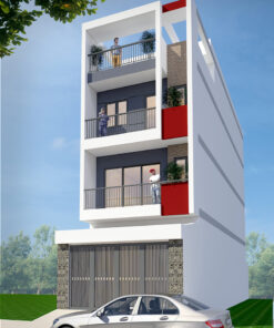 Alternative view of Thiết kế nhà phố hiện đại khu dân cư T30