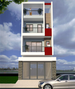 Thiết kế nhà phố hiện đại khu dân cư T30